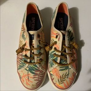 Sperry’s Floral Sneakers